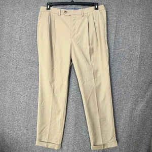 Lauren Ralph Lauren Mens Classic Fit Ultraflex Wool Blend Dress Pants Size 34X30 - Picture 1 of 13