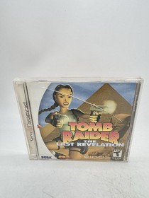 Tomb Raider: The Last Revelation (Sega Dreamcast, 2000) Cib, Tested Excellent