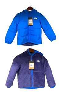 The North Face Boy's Reversible Mt. Chimbo Zip Jacket Optic Blue - Picture 1 of 1