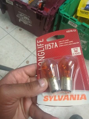 Sylvania 1157A 1157ALL(长寿命)卤素汽车迷你灯泡,2 件装。 — 第 1/3 张图片