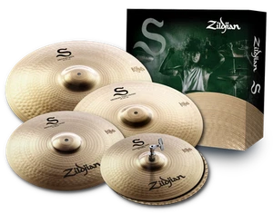 Juego de platillos ZILDJIAN, familia S, paquete de platillos intérpretes, 14H/16+18Cr/20R - Imagen 1 de 1