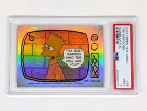 2013 Topps 75th Anniversary Rainbow Foil Rifrattore #96 I Simpson PSA 9 - Foto 1 di 2
