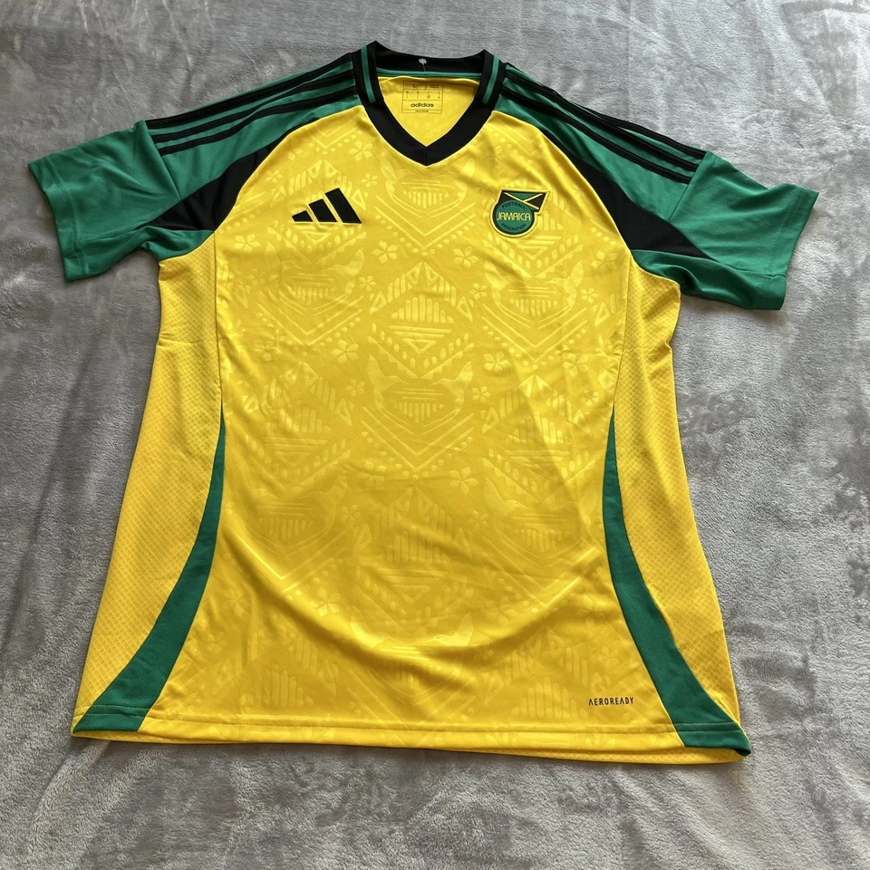 Adidas Jamaica National Team 2024 Home Soccer Jersey Men’s Size L