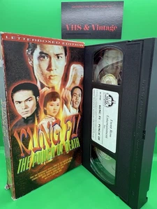 VHS Kung Fu: The Punch of Death 1999  Martial Arts Letterboxed  - Picture 1 of 5