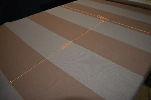 Recaro "Monza Caramel" Fabric Cloth New Old Stock (1m) - Picture 1 of 6