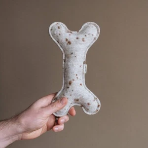 Designer Wollknochen für Hunde - Band & Roll Kauknochen - Deutsche Qualität - Bild 1 von 8