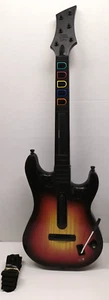 Xbox 360 Guitar Hero Wireless RedOctane Sunburst 95457.805 Tested Working - Picture 1 of 8