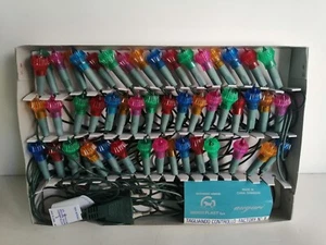 CATENA 50 PISELLINI MULTICOLOR DIAMANTE NATALE GIOCOPLAST ANNI '90 - Foto 1 di 3