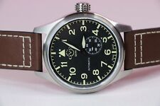 Gv2 By Gevril Men's 18001 Aeronautica Swiss Automatic Sub-Dial Leather Watch