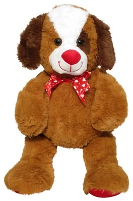 WAGNER STOFFTIERE XL PLÜSCHHUND 60 cm Hund Kuschelhund Plüsch Plüschtier Plüschbär Stoffhund