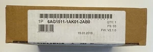 Siemens SIPLUS S7-1500 CPU 1511-1 PN / 6AG1511-1AK01-2AB0 / Neu in OVP - Bild 1 von 7