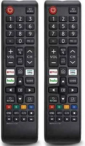 Pack de 2 nuevos mandos a distancia universales para todos los televisores Samsung, compatibles de repuesto - Imagen 1 de 5