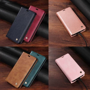 Leather Magnetic Flip Wallet Cover Case For Xiaomi 12 13 13T 12T 11T Pro 11i - Picture 1 of 22