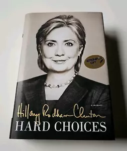 *SIGNIERT! Hillary Rodham Clinton HARD CHOICE 2014 Hardcover Buch HANDSIGNIERT! - Bild 1 von 19