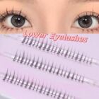 7mm Natural Segment Cluster Eye Lashes Handmade False Eyelashes  Women Beauty