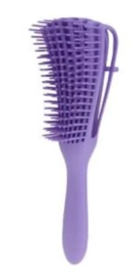 Cepillo desenredante peine para cuero cabelludo desenredante seco húmedo cabello natural rizado antiestático Foto 1 de 4