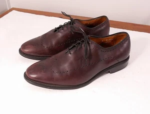 Allen Edmonds Fairfax braun Leder Budapester Oxford elegante Schuhe Herren Größe 9 D - Bild 1 von 10