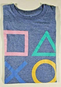Neu Playstation T-Shirt Herren Large Navy  - Bild 1 von 3
