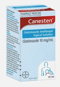 2 × Canesten solución tópica antifúngica 20 ml amplio espectro infección de la piel ozh - Imagen 1 de 3