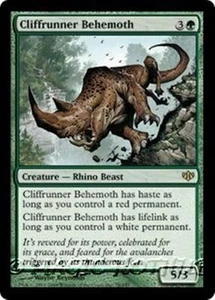 MTG - CLIFFRUNNER BEHEMOTH - Conflux(R) - Picture 1 of 1