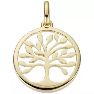 JOBO Anhänger Baum 585 Gold Gelbgold - Picture 1 of 1