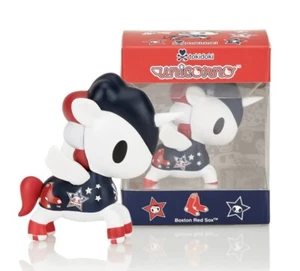 Tokidoki X MLB BOSTON RED SOX Unicorno Nuevo En Caja - Imagen 1 de 8