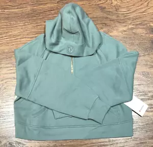 NUEVA Sudadera con Capucha Buceo Grande Media Cremallera Azul Cráter/Dorado Talla M/L - Imagen 1 de 9