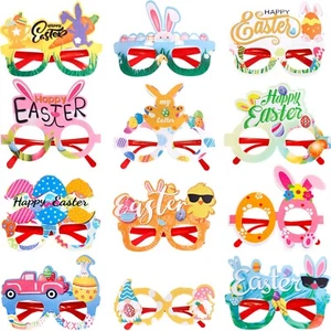 Easter Party Glasses Frame Easter Chick Eggs Glasses Easter Party Decoration - Picture 1 of 75