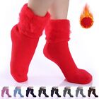 2 Pairs Thermal Socks for Women and Men Heat Trapping Warm Winter Fleece Socks