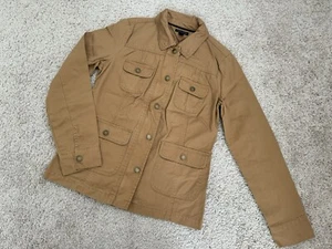 Neu mit Etikett Tommy Hilfiger khaki Utility Jacke Mantel Damen Größe S - Bild 1 von 8