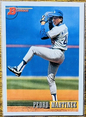 1993 BOWMAN #154 PEDRO MARTINEZ L A DODGERS HOF LEGEND NM-MT - Image 1 of 2