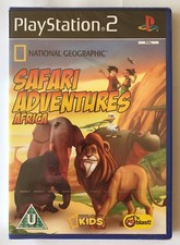 PS2 National Geographic Safari Adventures Africa, UK Pal, New & Factory Sealed