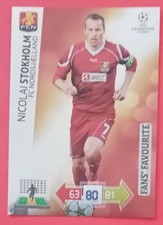 Champions League 2012/13 Fans Favourite card Nicolai Stokholm of Nordsjaelland