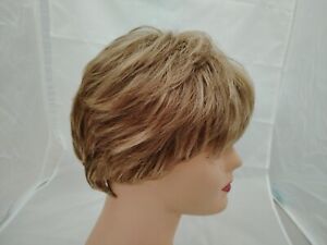Natural Image Blonde Short Synthetic Wig Ladies ~ Adjustable Lace Cap