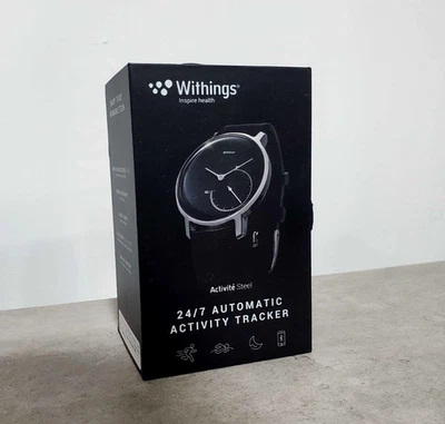 Часы стальные Withings Activity Inspire Health - черные - Изображение 1 из 4