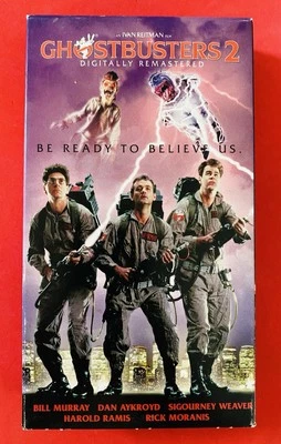 GHOSTBUSTERS 2 VHS 1999 Columbia Pictures Video Bill Murray Dan Aykroyd Foto 1 de 4