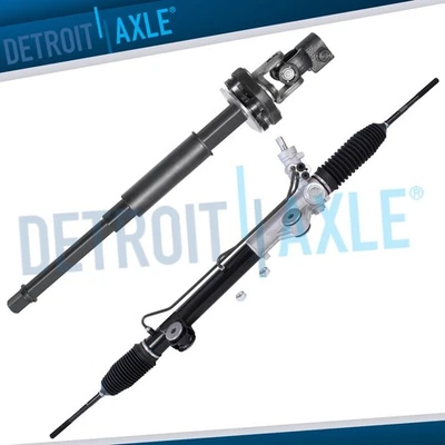 Eje de dirección intermedio de cremallera y piñón 2x2 para 2004-2008 F-150 Mark LT Foto 1 de 4