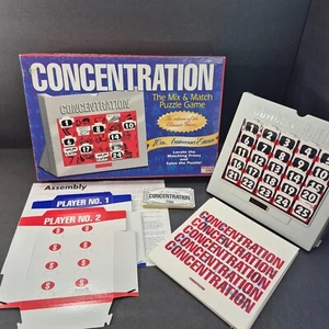 Vintage 1998 Concentration 40th Anniversary Edition Board Game Complete - Picture 1 of 14