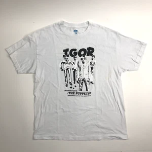 2019 Igor Tyler the Creator The Puppets Tour T-Shirt weiß Erwachsene XL The Arena - Bild 1 von 10