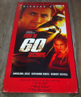 GONE IN 60 SECONDS VHS TAPE Nowa/Zapieczętowana 2000 Nicolas Cage Angelina Jolie JA