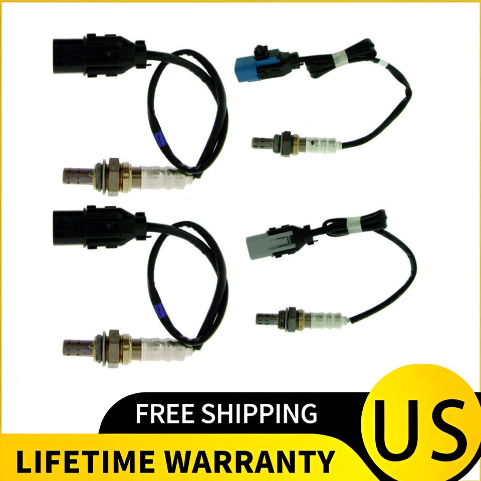Sensor de oxígeno aguas arriba + aguas abajo para Kia Sedona 2002 2003 2004 2005 3,5 L 4 piezas Foto 1 de 4