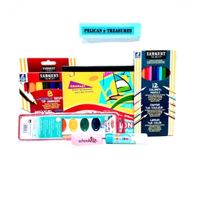 School Arts and Crafts Bundle of paper, paint, markers,etc. Craft Supplies - Picture 1 of 5