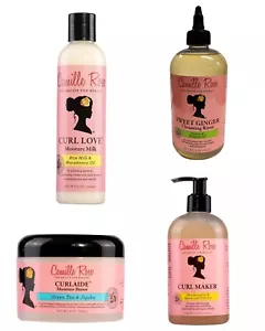 Camille Rose Curlaide Butter, Lockenliebe, Lockenmacher & süßer Ingwer Reinigungsspülung  - Bild 1 von 13