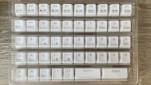 rk61 white keycaps - Photo 1/2