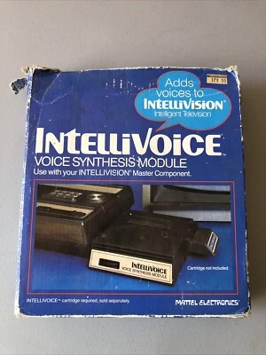 Mattel Intellivision Intellivoice Voice Synthesis Module 3330 1981 UNTESTED - Image 1 of 4
