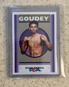 RYAN GARCIA  ✨ROOKIE✨CARD 2019 UPPER DECK  💎PURPLE/GOLD PARALLEL (GOUDEY’S) - Picture 1 of 2