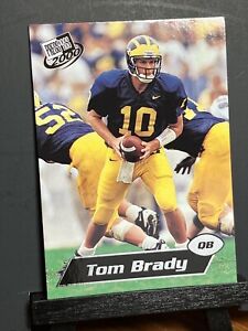 2000 Press Pass Tom Brady Rookie Card RC #37 New England Patriots (NM-EX)