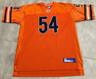 Brian Urlacher #54 Chicago Bears Orange Black Reebok Sewn Jersey Adult 60 3Xl