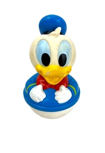 Roly Poly Baby Donald Duck Weeble Wackelspielzeug Vintage Disney 4 Zoll - Bild 1 von 2