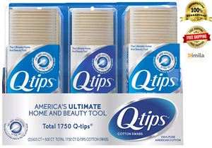 Q-tips Cotton Swabs (1725 ct., 3 pk. ) - Picture 1 of 6